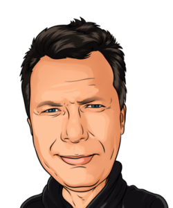 Caricature of Paul Snider